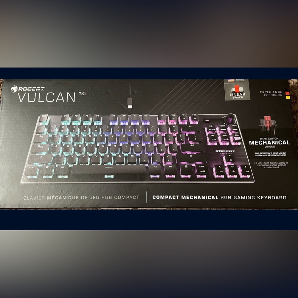 ROCCAT Vulkan TKL Compact Mechanical Gaming Keyboard